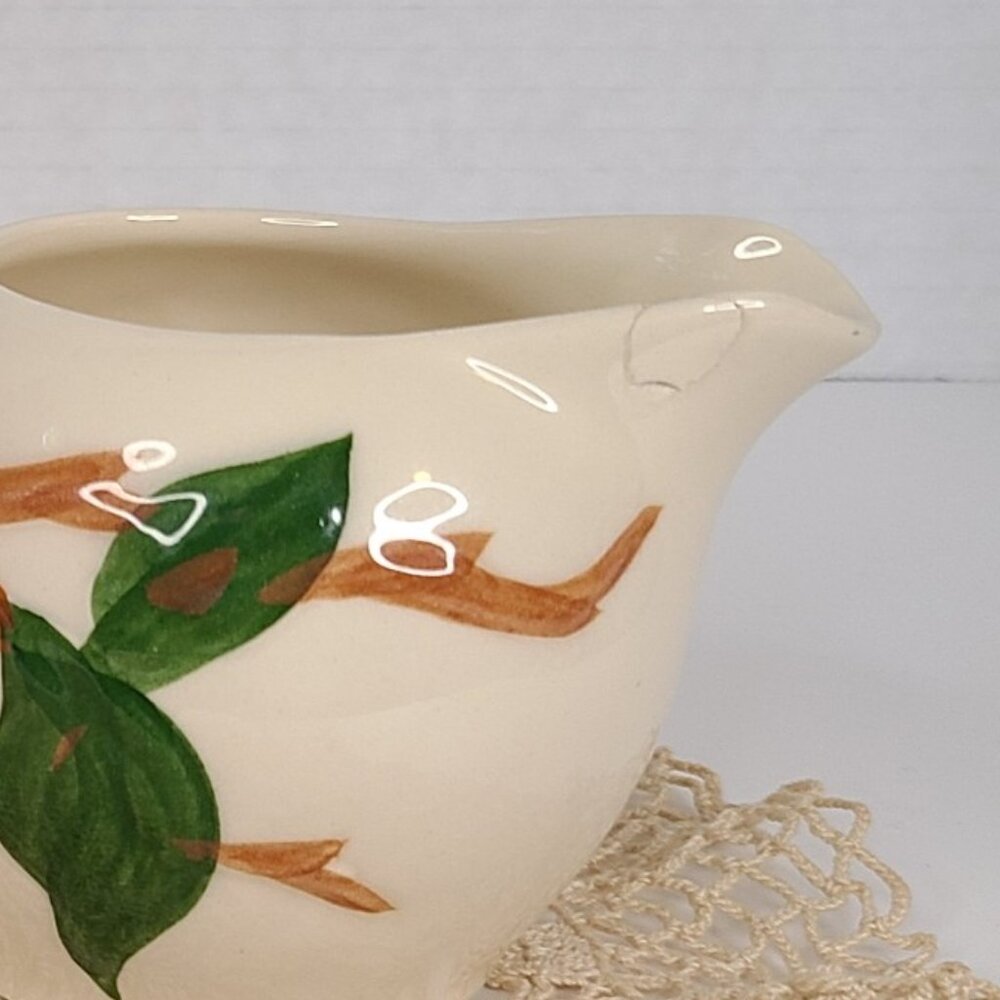 Vintage Franciscan Apple Sugar Bowl & Creamer Set - Picture 6 of 6